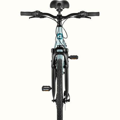 Barron Plus Comfort Hybrid Bike - 21 Speed - Step Through | Retrospec
