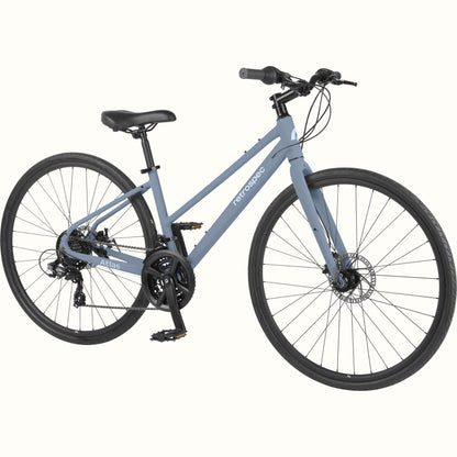 Atlas Fitness Hybrid Bike - Step Through 21 Speed | Retrospec