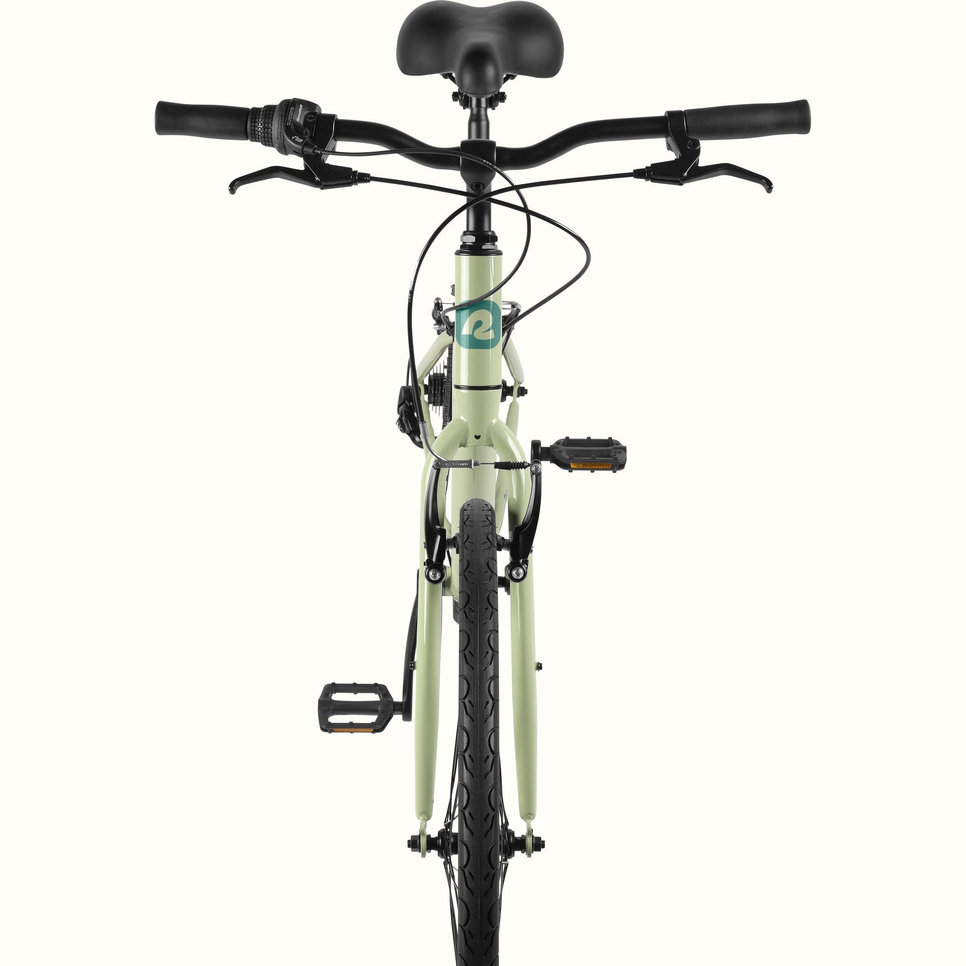 Barron Comfort Hybrid Bike - Step Through 7 Speed | Retrospec