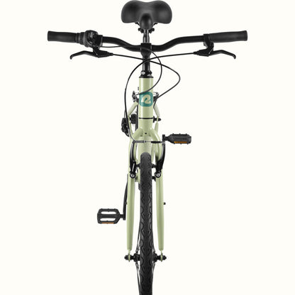 Barron Comfort Hybrid Bike - Step Through 7 Speed | Retrospec