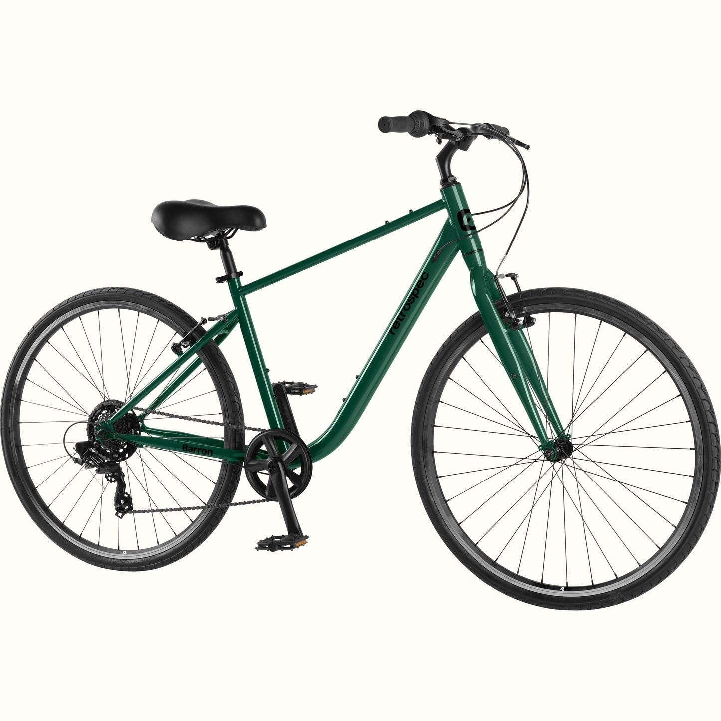 Barron Comfort Hybrid Bike - 7 Speed | Retrospec