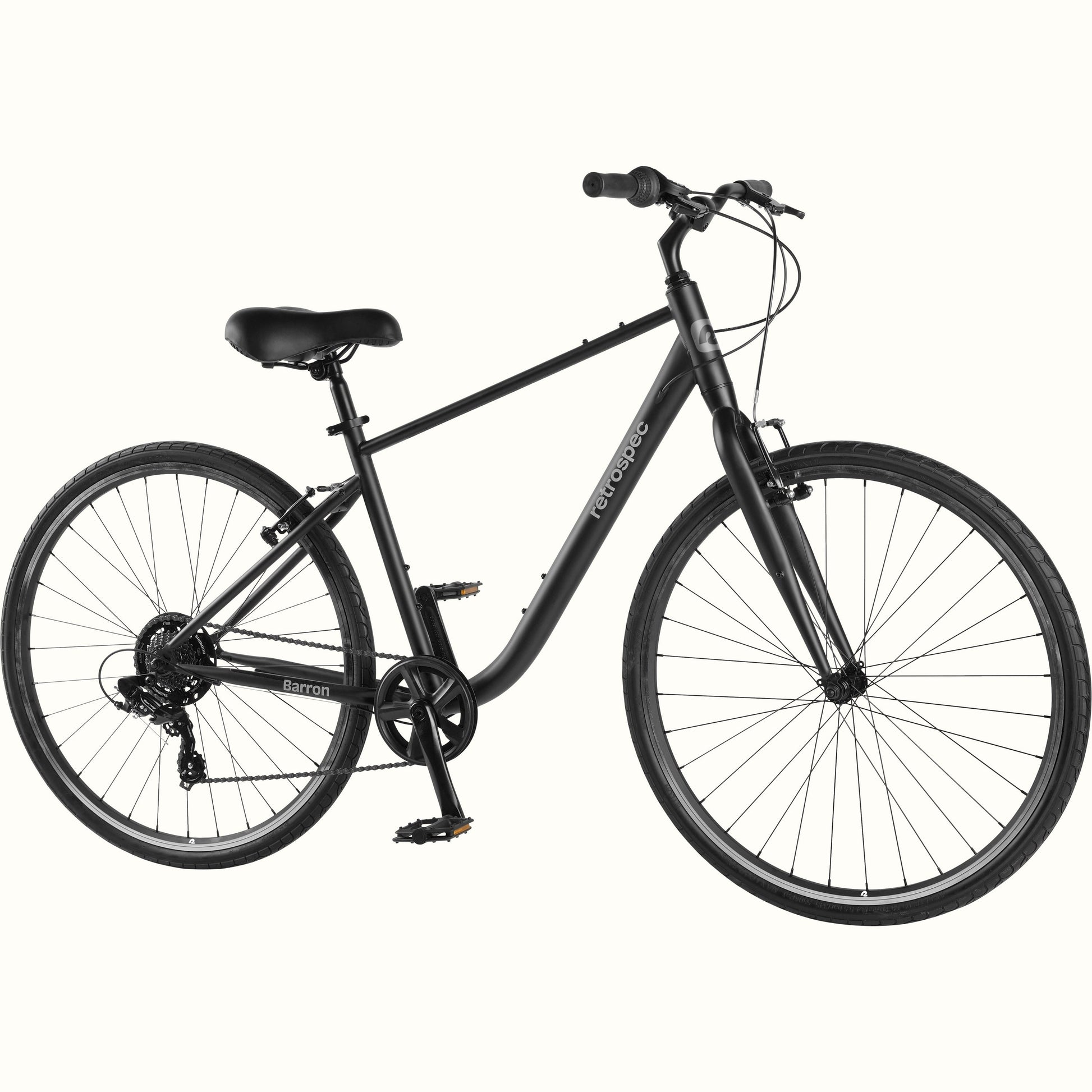 Barron Comfort Hybrid Bike - 7 Speed | Retrospec