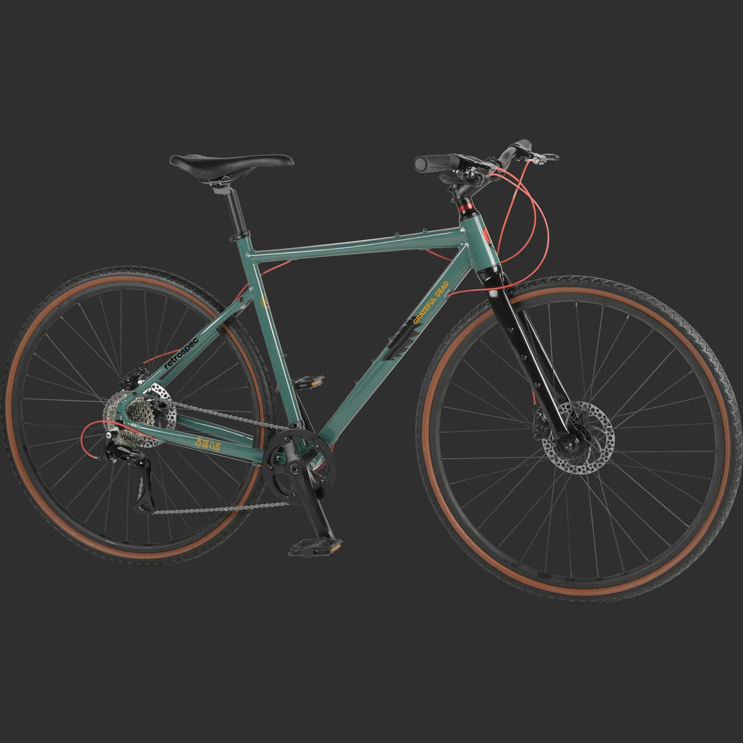 Grateful Dead Amok Gravel Adventure Bike - 8 Speed | Retrospec