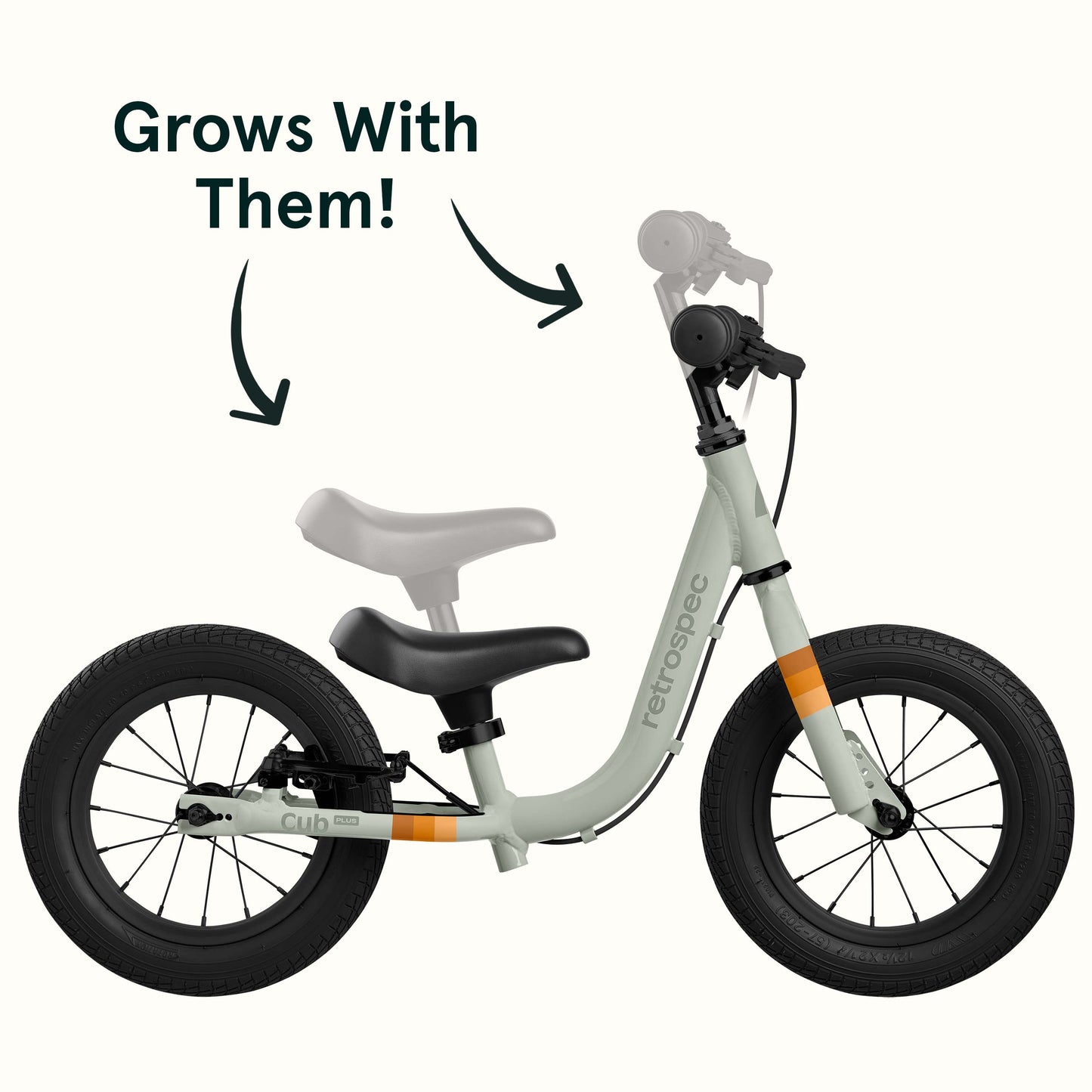 Cub Plus 12" Kids Balance Bike (18 mos-4 yrs) | Retrospec