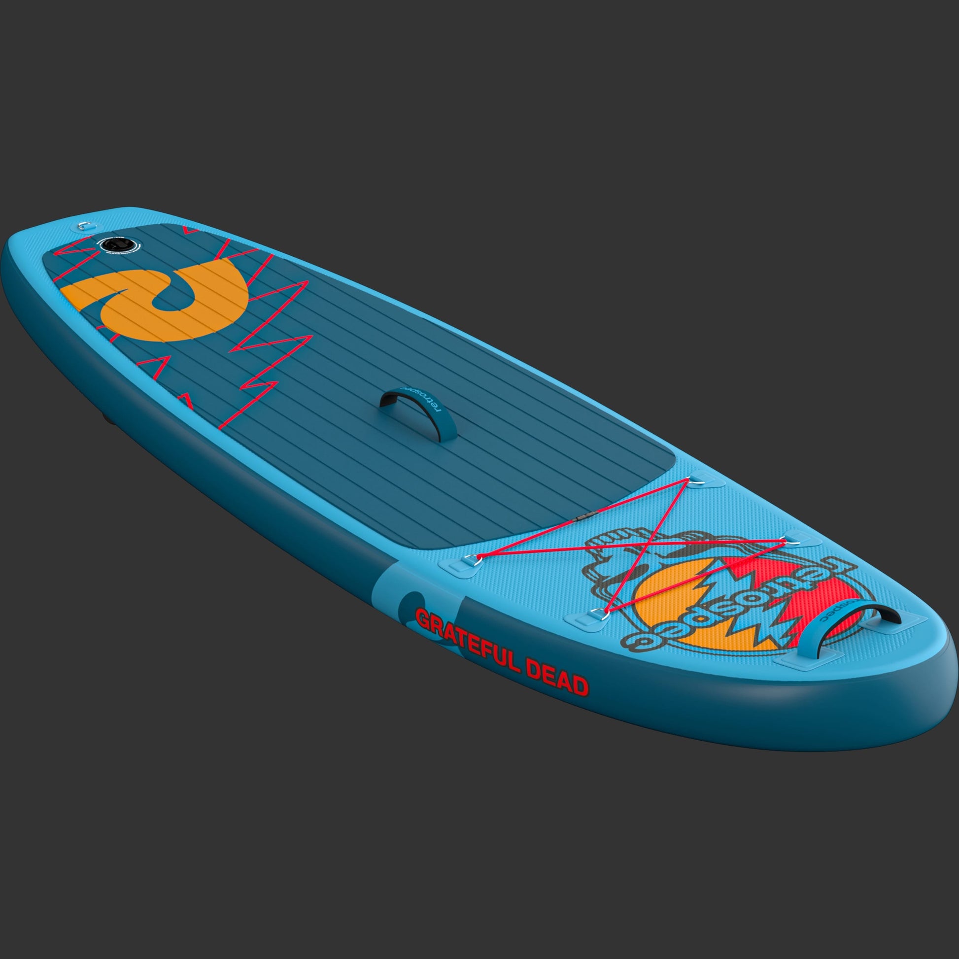 Grateful Dead Weekender Nano Kids Inflatable Stand Up Paddle Board 8’ | Retrospec