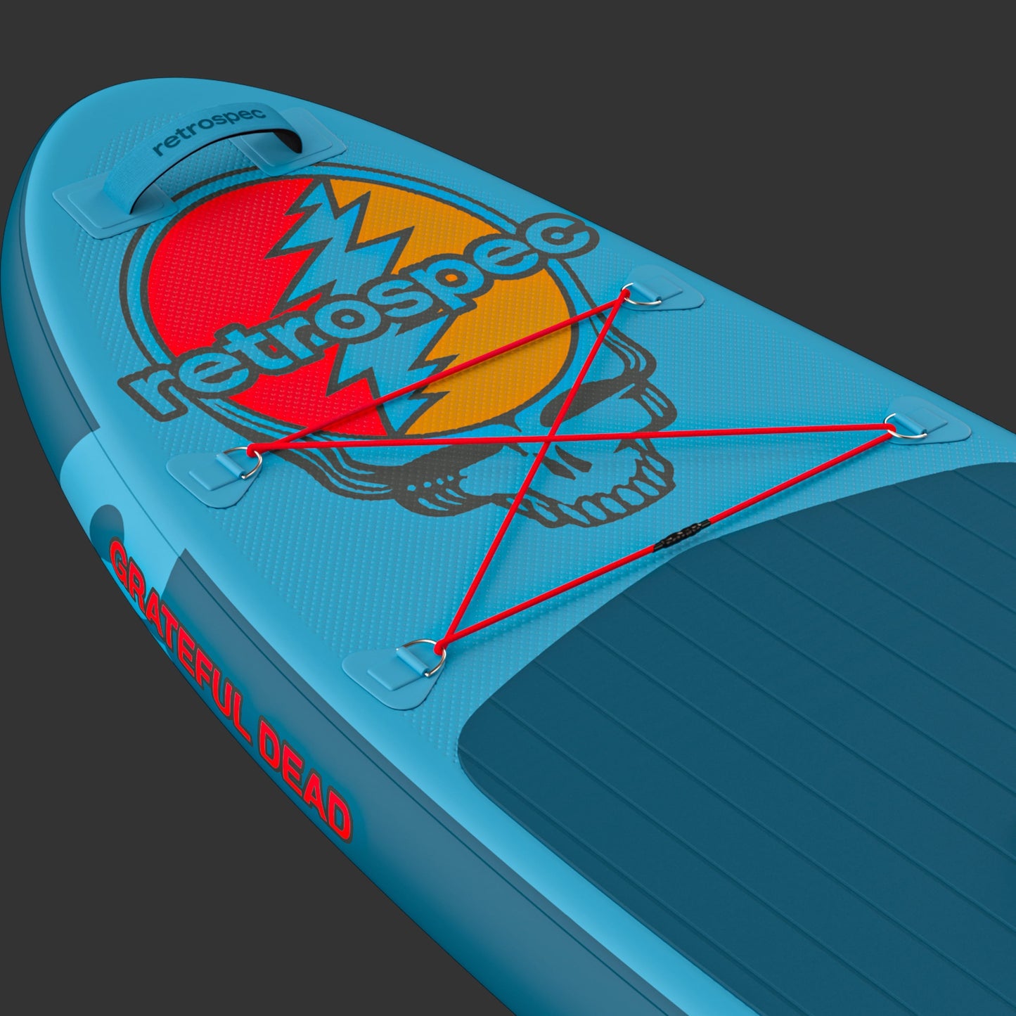 Grateful Dead Weekender Nano Kids Inflatable Stand Up Paddle Board 8’ | Retrospec