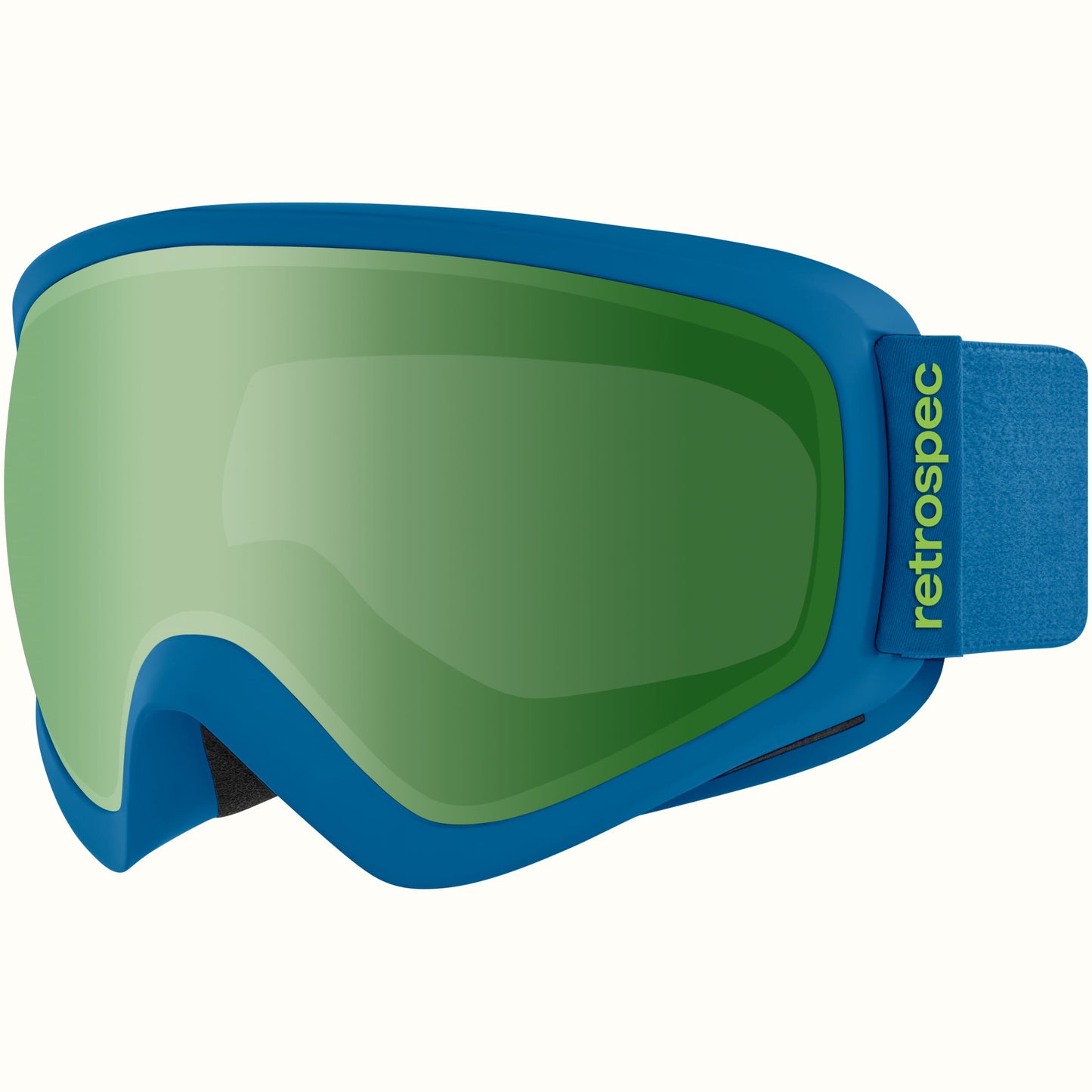 Matte Brash Blue and Peridot