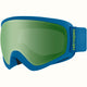 Matte Brash Blue and Peridot