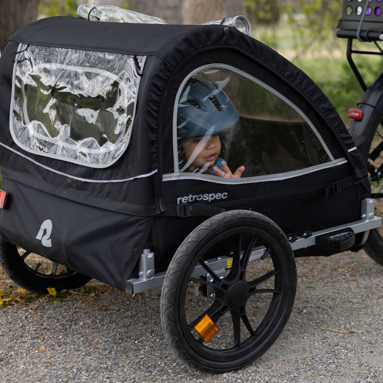 Rover Kids Bike Trailer - Single/Double | Retrospec