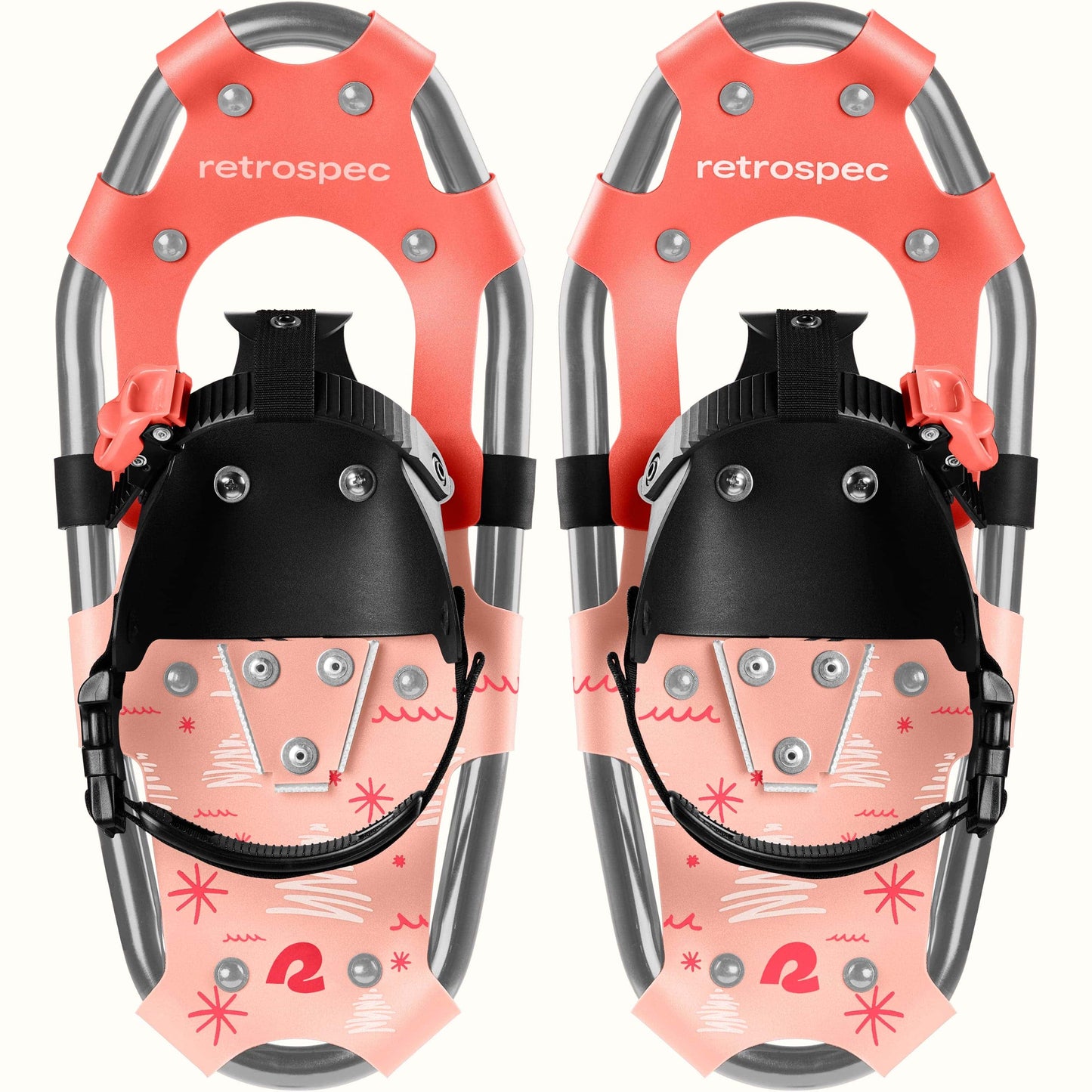 Drifter Kids Snowshoe Bundle With Trekking Poles | Retrospec