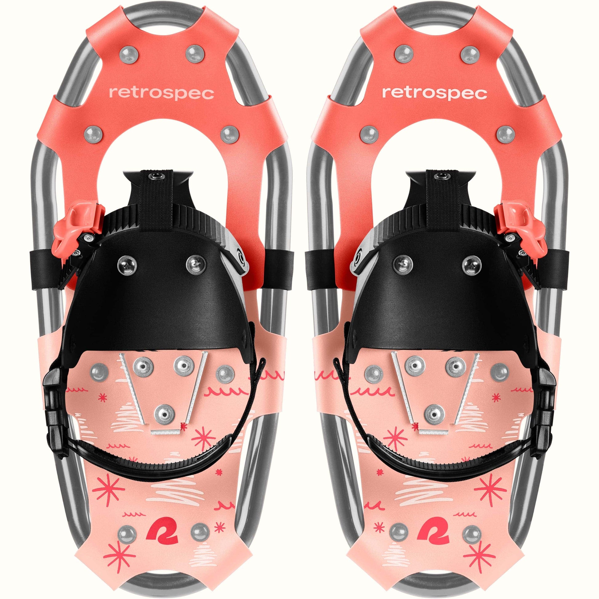 Drifter Kids Snowshoe Bundle With Trekking Poles | Retrospec
