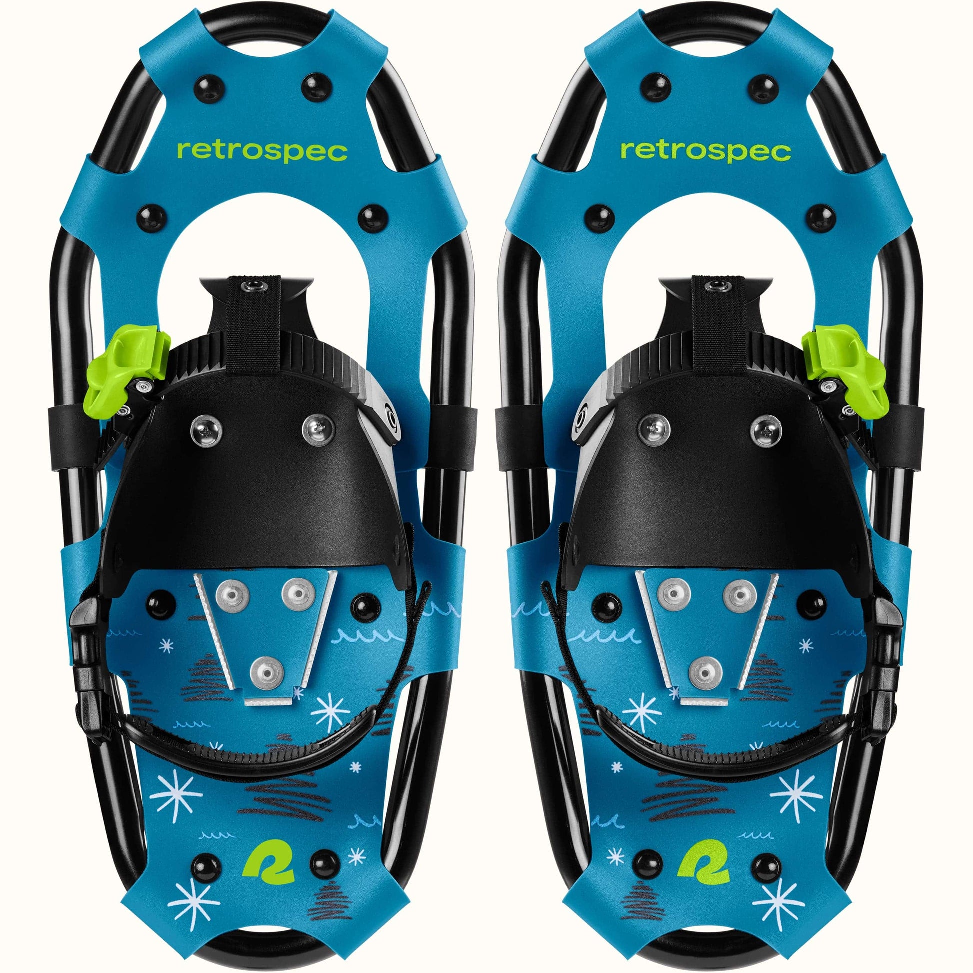 Drifter Kids Snowshoe Bundle With Trekking Poles | Retrospec