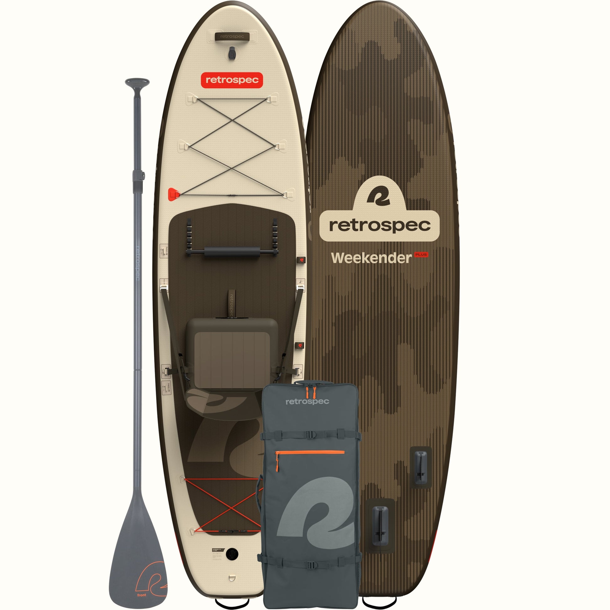 Weekender Plus Inflatable Stand Up Paddle Board Kayak Hybrid 10'6" | Retrospec