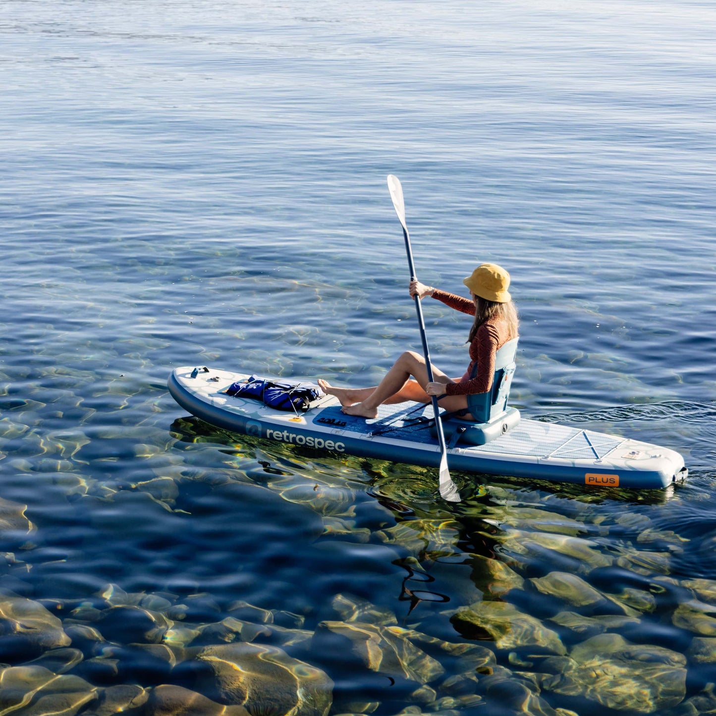 Weekender Plus Inflatable Stand Up Paddle Board Kayak Hybrid 10'6" | Retrospec
