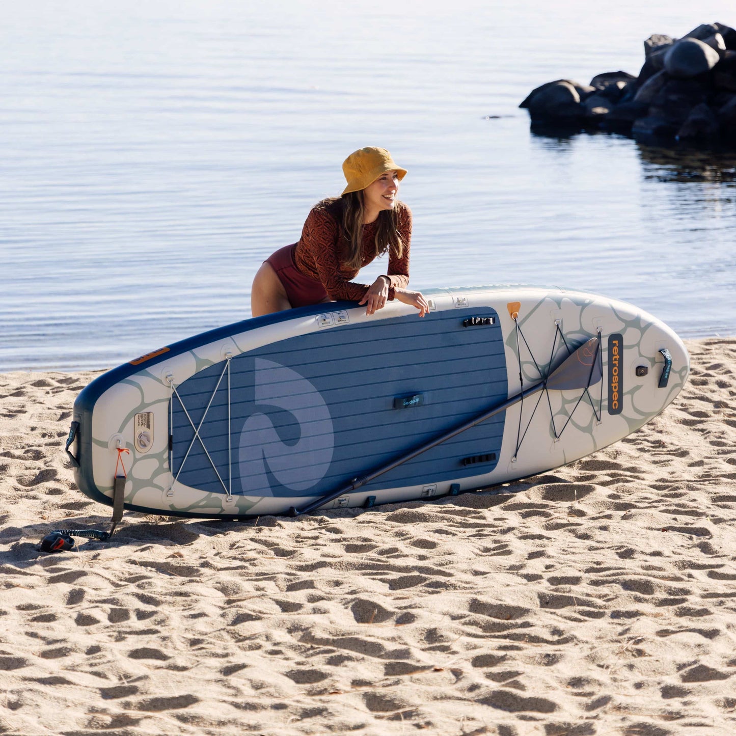 Weekender Plus Inflatable Stand Up Paddle Board Kayak Hybrid 10'6" | Retrospec