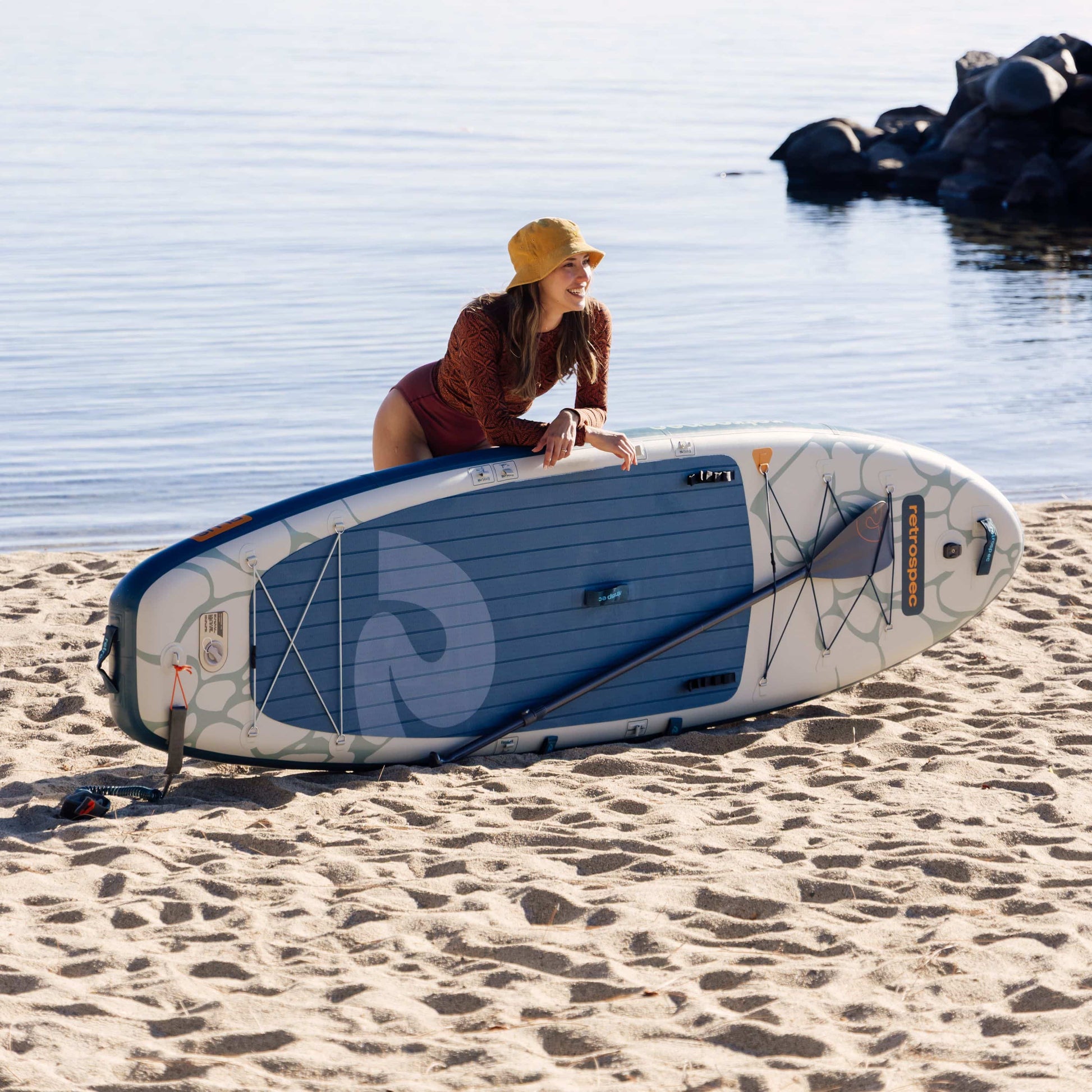 Weekender Plus Inflatable Stand Up Paddle Board Kayak Hybrid 10'6" | Retrospec