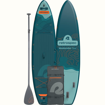 Weekender Tour Inflatable Stand Up Paddle Board 11’6’’ | Retrospec