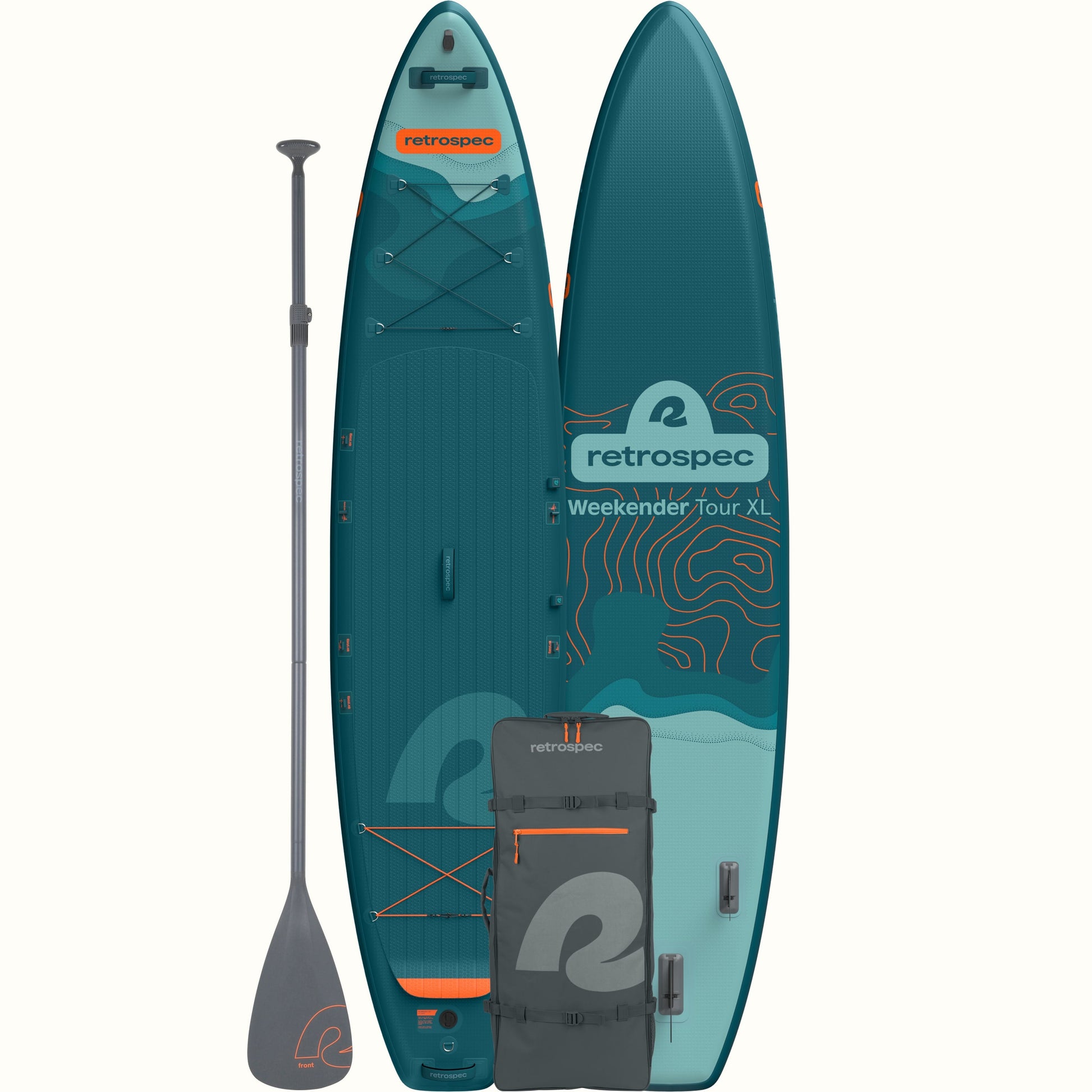 Weekender Tour XL Inflatable Stand Up Paddle Board 12’6’’ | Retrospec