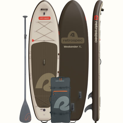 Weekender XL Inflatable Stand Up Paddle Board 11’ | Retrospec