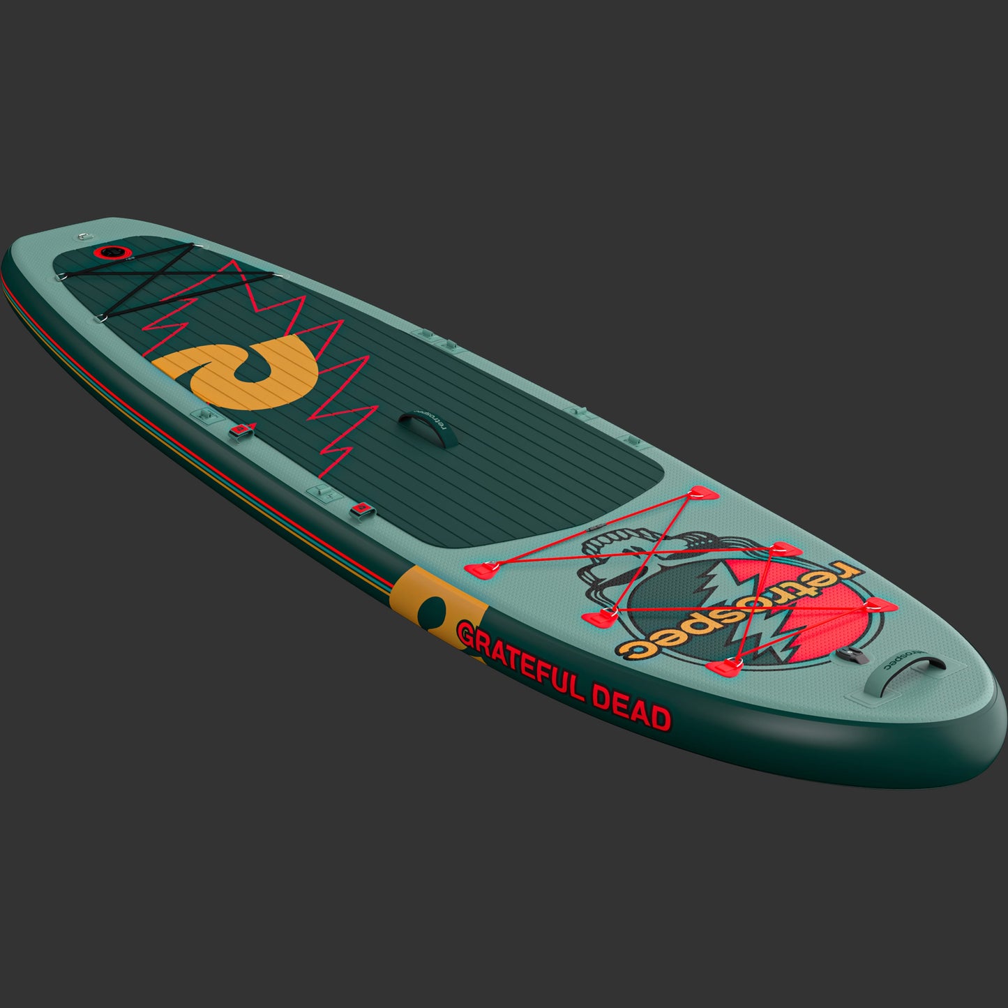 Grateful Dead Weekender Plus Inflatable Stand Up Paddle Board Kayak Hybrid 10'6" | Retrospec