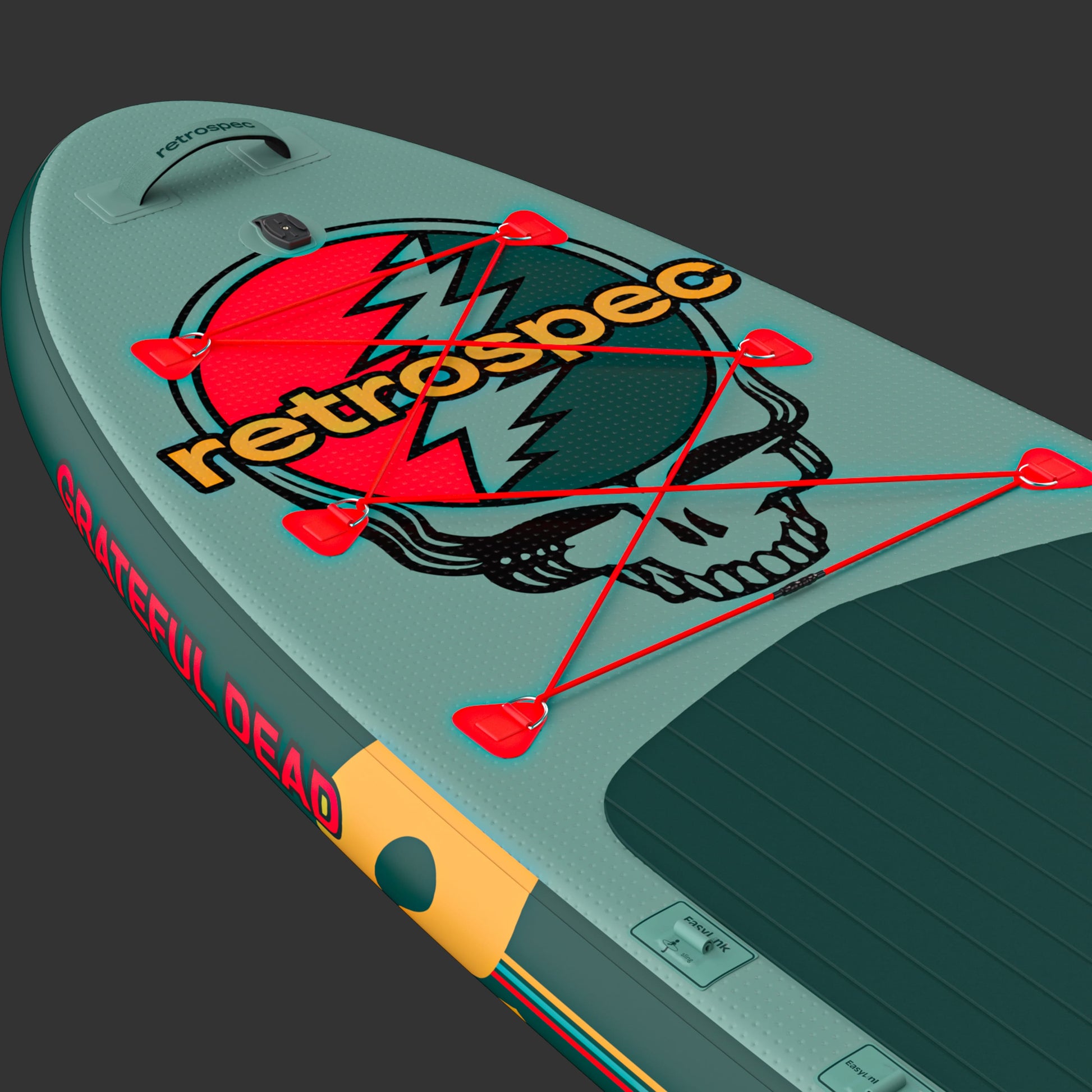 Grateful Dead Weekender Plus Inflatable Stand Up Paddle Board Kayak Hybrid 10'6" | Retrospec