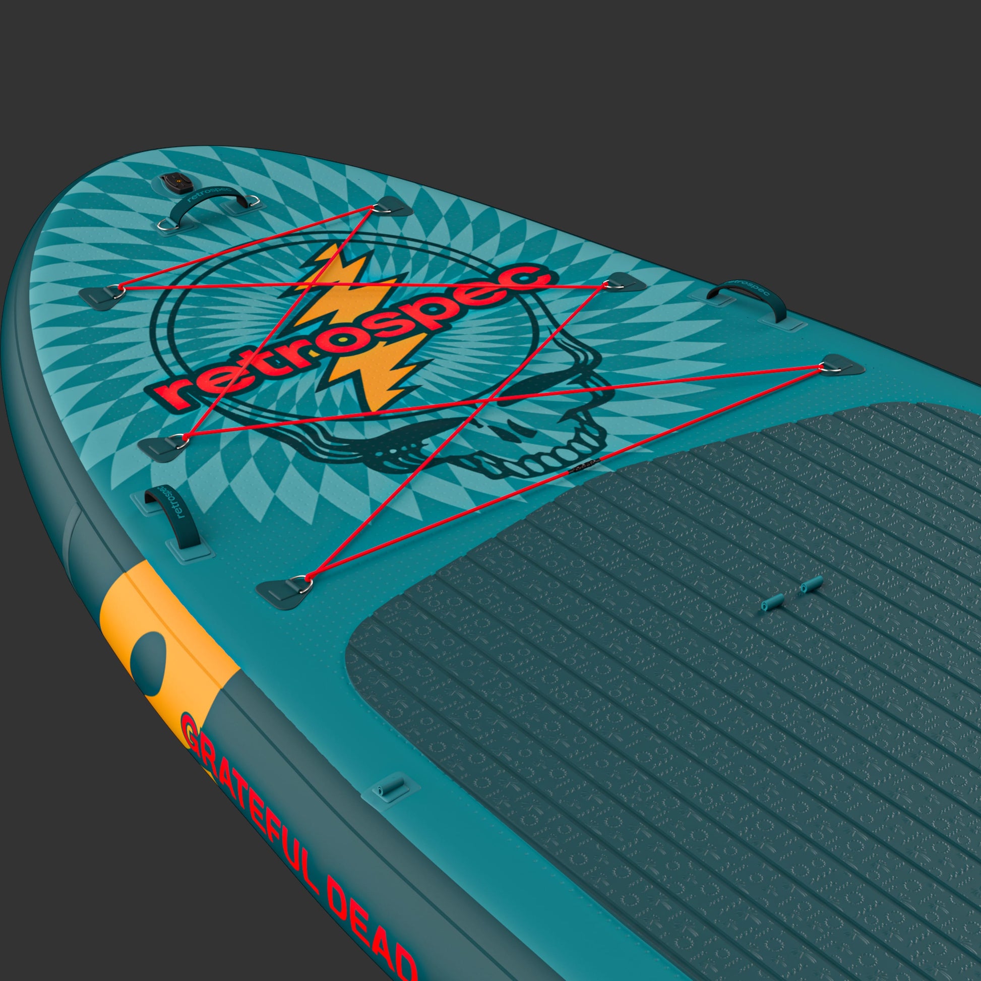 Grateful Dead Weekender Crew XL Multi-Person Inflatable Stand Up Paddle Board 15’ | Retrospec