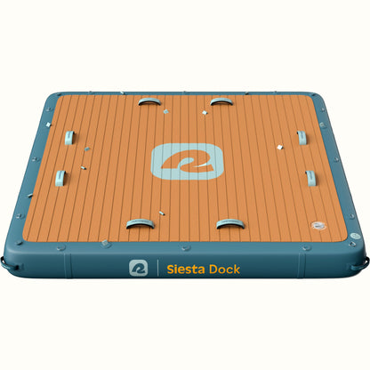 Siesta Dock Inflatable Platform 7' | Retrospec