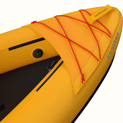 Coaster Inflatable Kayak - Single | Retrospec