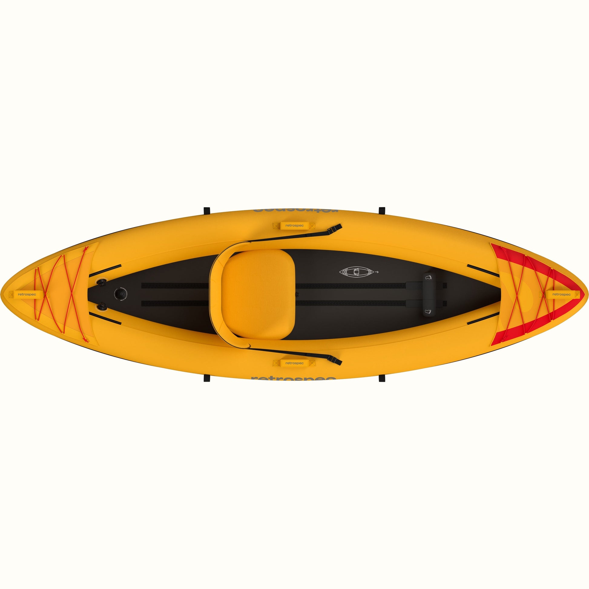 Coaster Inflatable Kayak - Single | Retrospec