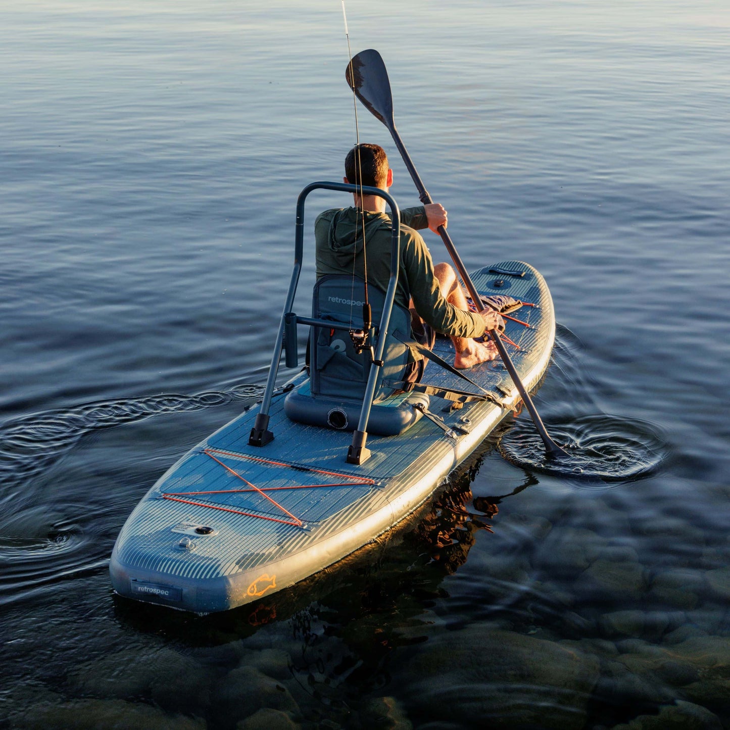 June Fishing Rod Holder & Tackle Rack | Retrospec