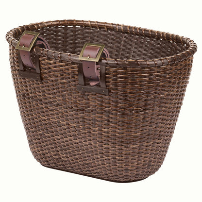 Dreamcatcher Handwoven Cane Bike Basket | Retrospec