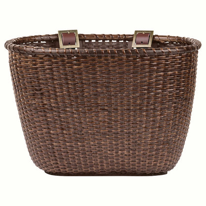 Dreamcatcher Handwoven Cane Bike Basket | Retrospec