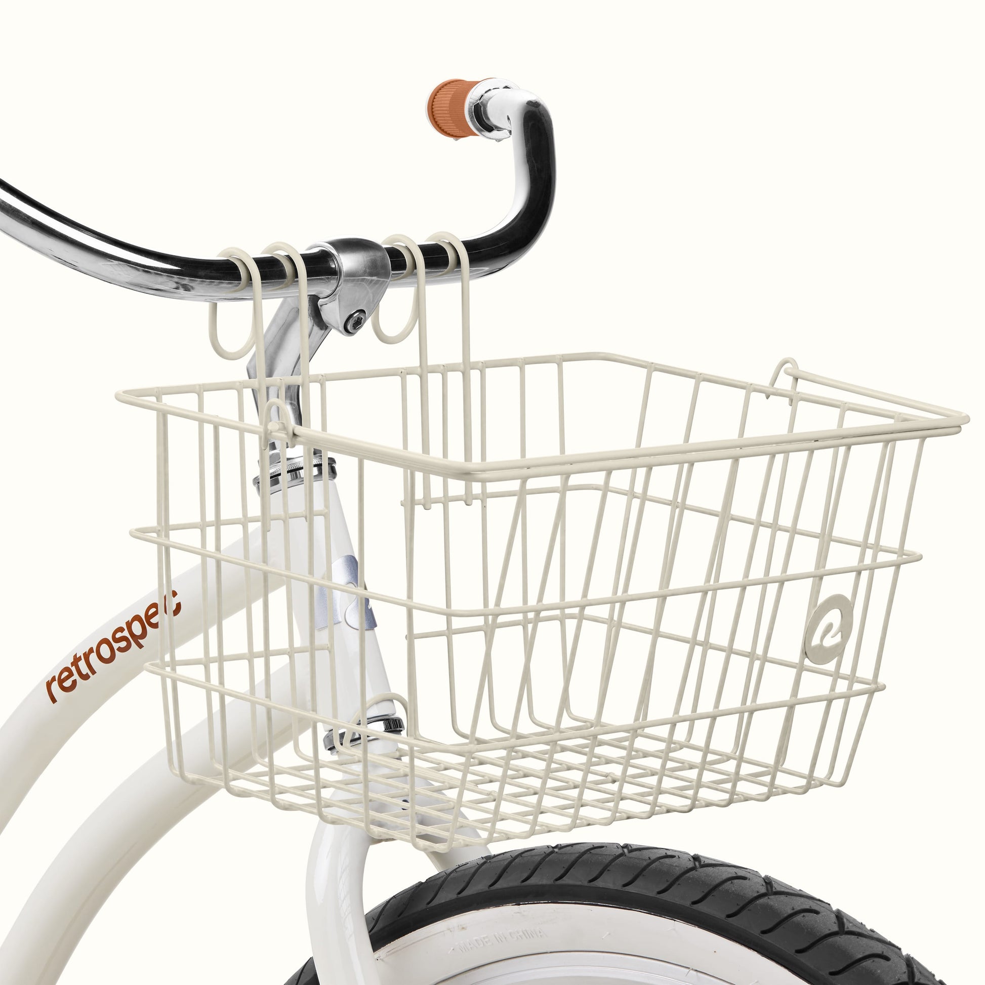 Apollo Lite Steel Bike Basket | Retrospec