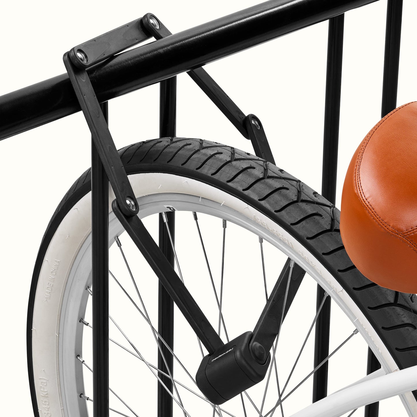 Fortitude Folding Bike Lock With Carrier - 5mm | Retrospec