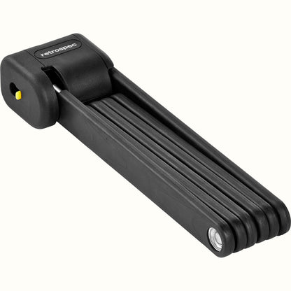 Fortitude Folding Bike Lock With Carrier - 5mm | Retrospec