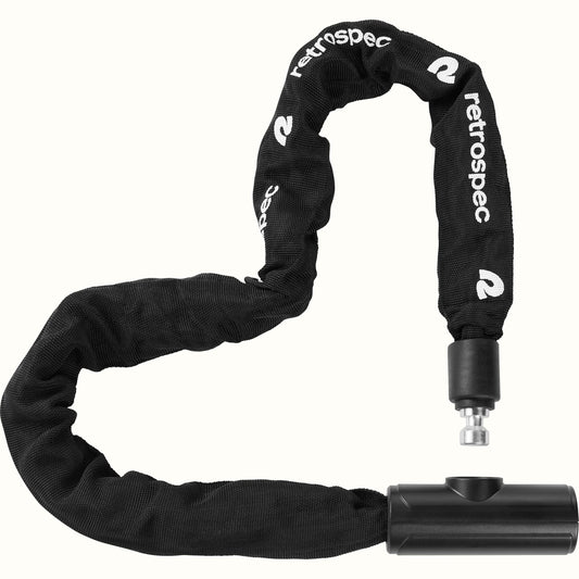 Hero Plus Integrated Chain Bike Lock - 10mm | Retrospec