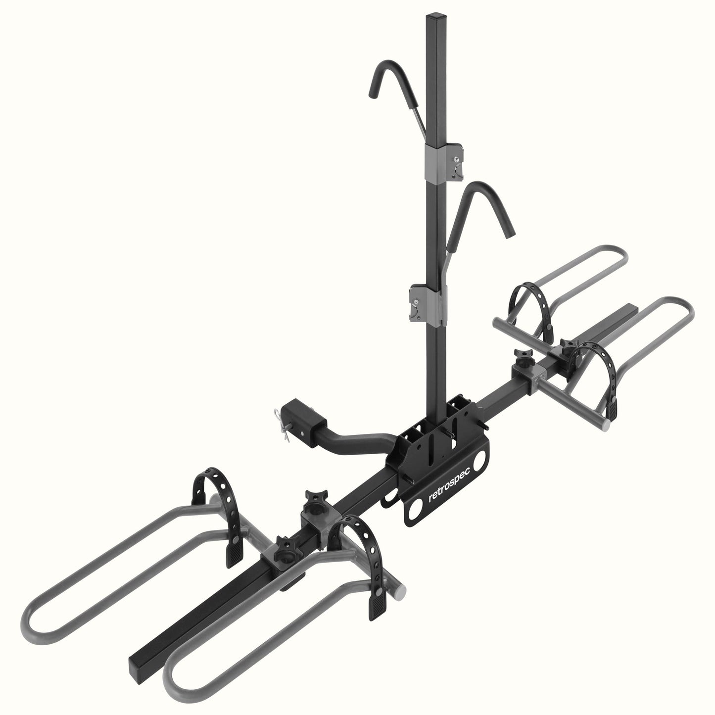 Lenox Tray Hitch Mount Car Bike Rack (2 Bikes) | Retrospec
