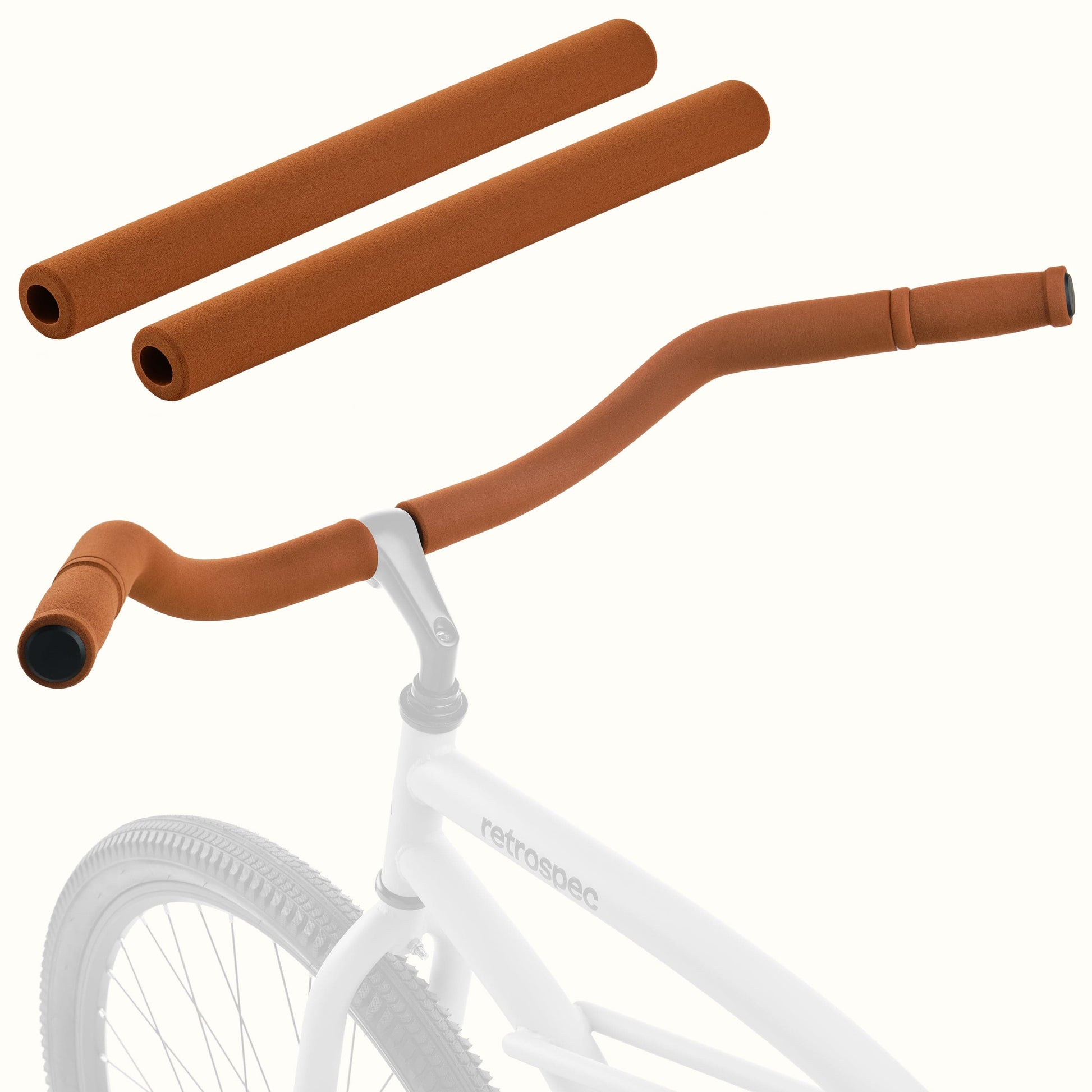 Chatham Cruiser Handlebar Foam Pads with Grips | Retrospec
