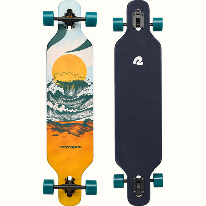 Rift 41" Drop Through Longboard | Retrospec