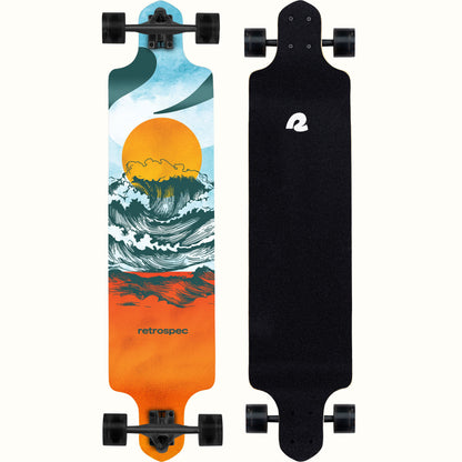 Tidal 41" Drop Down Longboard | Retrospec