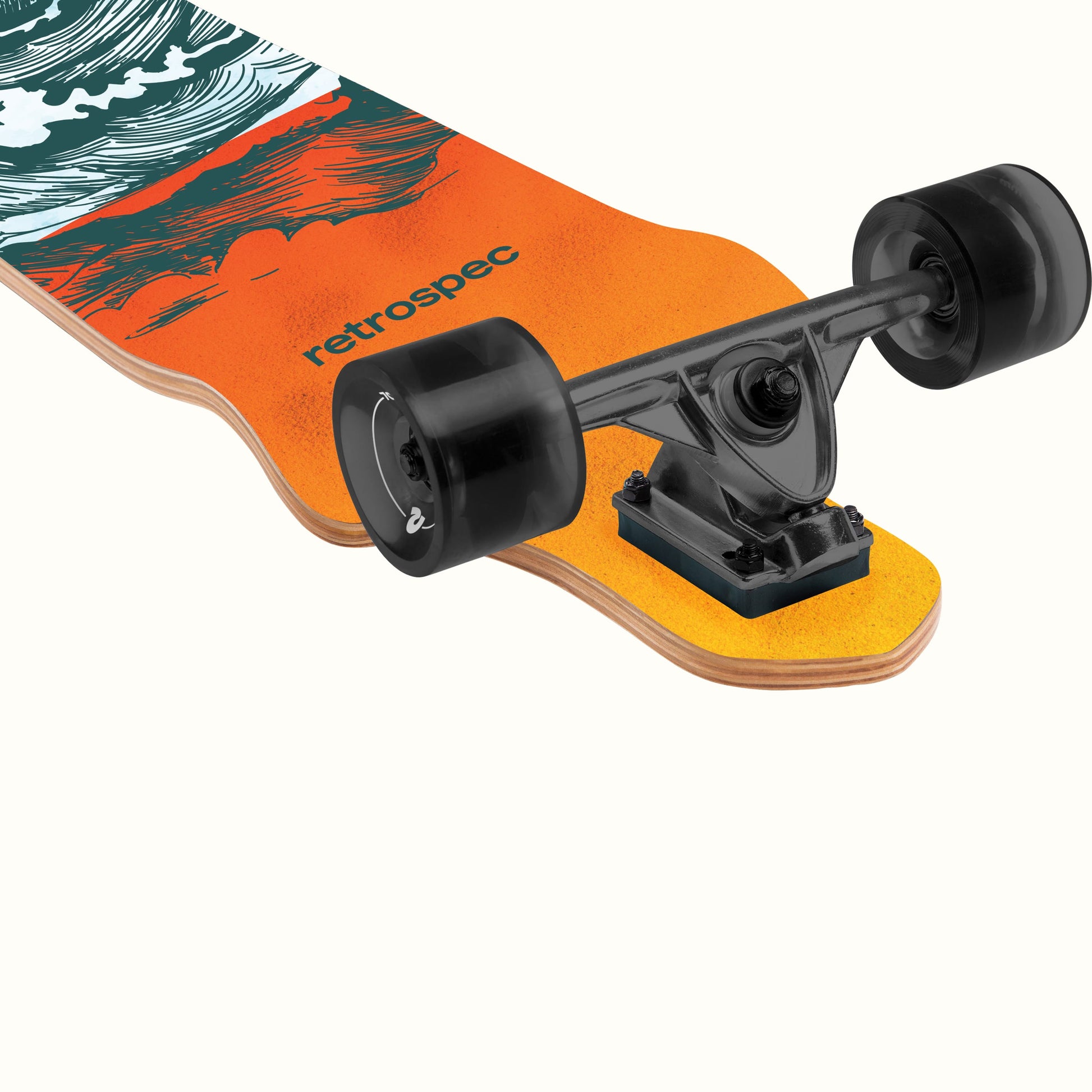 Tidal 41" Drop Down Longboard | Retrospec