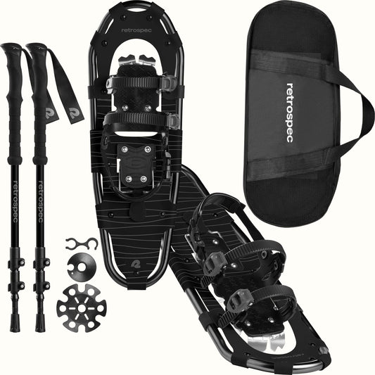 Drifter Snowshoe Bundle With Trekking Poles | Retrospec