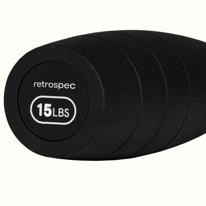 Grip Steel Club Strength Training Weight | Retrospec